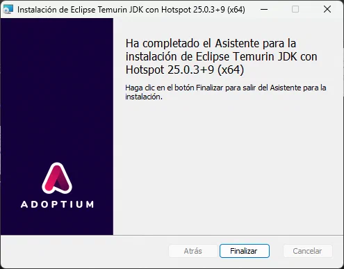 Temurin paso 10